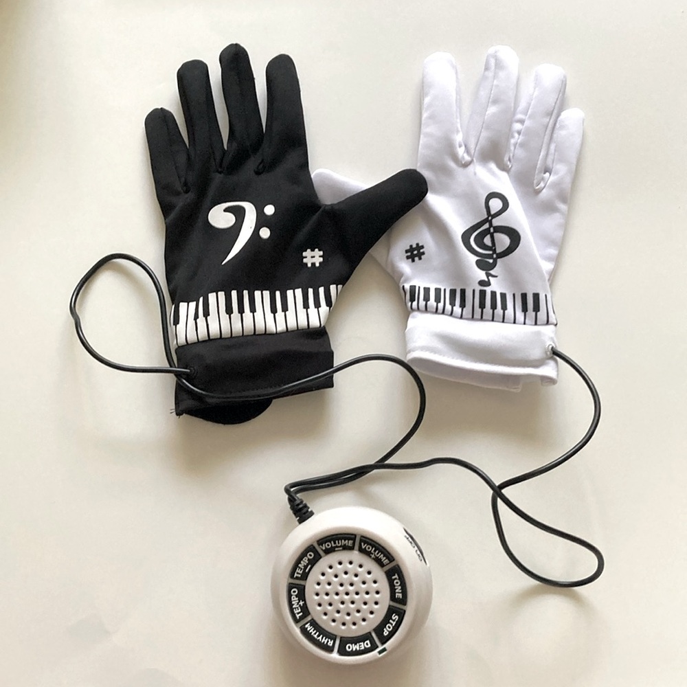 Electronic Piano Gloves